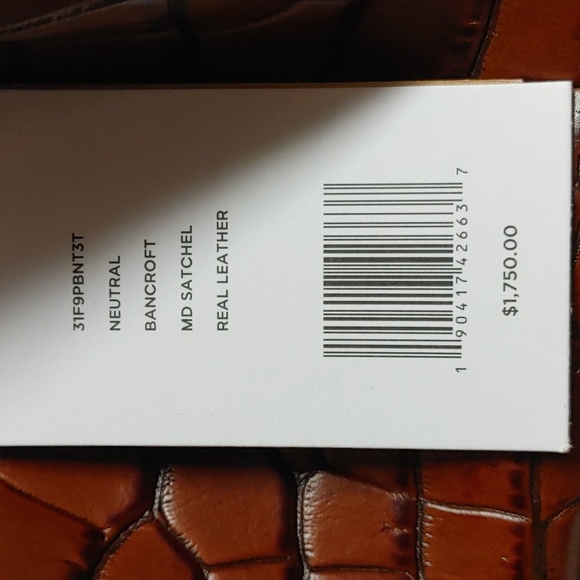 AUTH MICHAEL KORS COLLECTION SNAKE-EMBOSSED LEATHER...